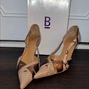 Bakers Thalia Tan and Bronze Heels, Size: 10M, New